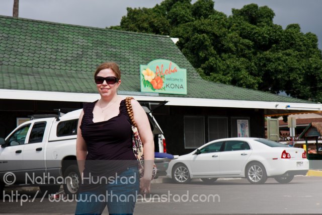 Julia in Kailua-Kona